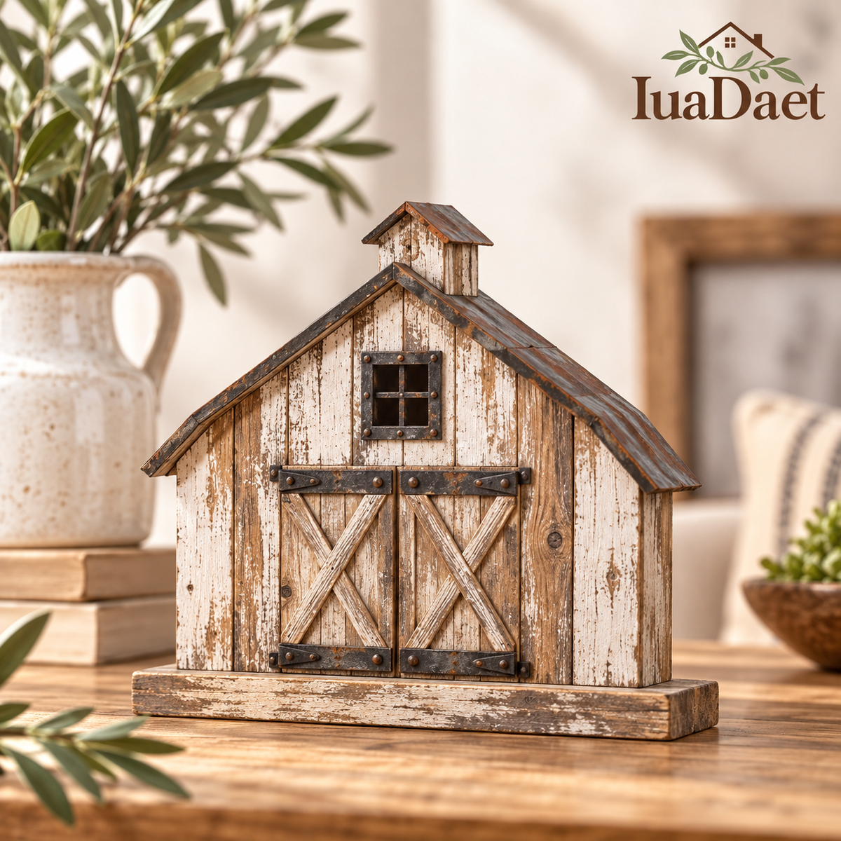 Rustic Barn Tabletop Decor